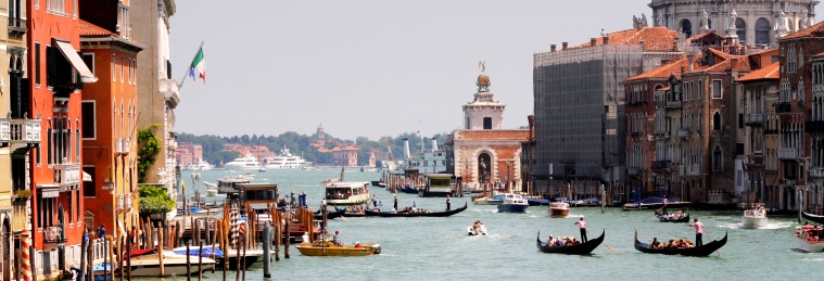 Vackra Venedig i Italien