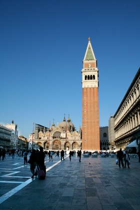 Torget i Venedig